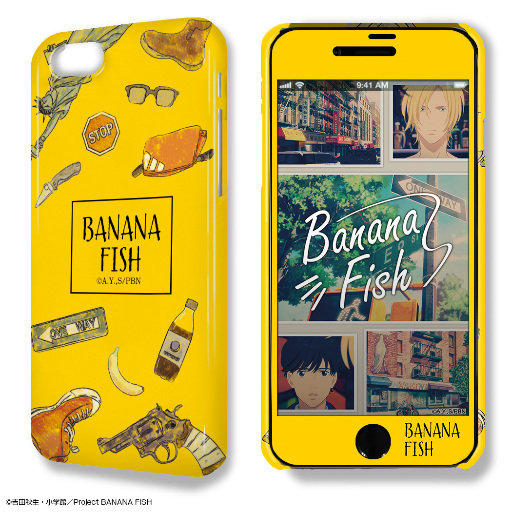 デザジャケット Banana Fish Iphoneケース 保護シート 6 6s 7 8対応 アニメグッズ情報部 Iphoneケース課
